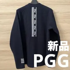 新品★27,500円 PGG パーリーゲイツ ワッフルモックネックカットソー 5