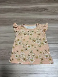 PAUL & JOE 花柄 Tシャツ ピンク 80サイズ