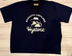 ACOUSTIC LADYLAND Hysteric Tシャツ ネイビー