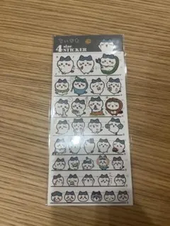 ちいかわ　4サイズステッカー ハチワレ　シール