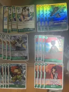 ワンピースカードゲーム 緑ミホークデッキパーツ
