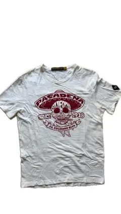 Johnson Motors Tシャツ ホワイト スカルプリントXSのサムネイル