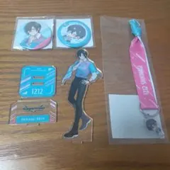 四季凪アキラ J1コラボ アクスタ、缶バ、ブレスレット