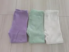 UNIQLO レギンスパンツ 3点セット 100cm