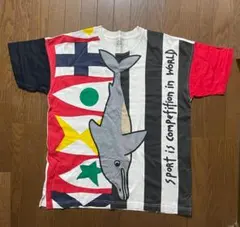 Castelbajac/カステルバジャック　オーバープリントTシャツ　サイズ1のサムネイル