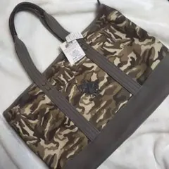 US POLO ASSN 訳あり トートバッグ 迷彩 アウトドア A4