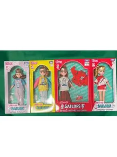 新品未開封】リカちゃんくじ セーラーズ　リカちゃん人形3種とラストワン