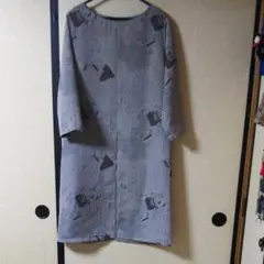 送料込み　手づくり　ワンピース　着物リメイク