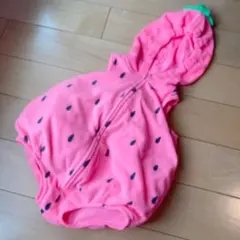 着画あり カーターズ いちご イチゴ 着ぐるみ ロンパース ハロウィン
