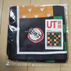 ★新品★【鬼滅の刃】UNIQLOコラボ バンダナ 炭治郞 ハンカチ ノベルティ★