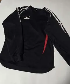 MIZUNO 長袖Tシャツ ブラック スポーツウェア