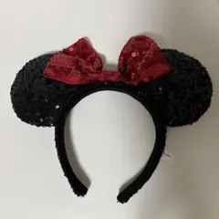 ミニーマウス カチューシャ スパンコール