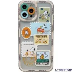 スヌーピー iphone14 用 ケース かわいい ス レ 14用 透明 898