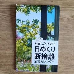 サンキュ! mini 付録 やましたひでこ 日めくり断捨離 金言カレンダーのサムネイル
