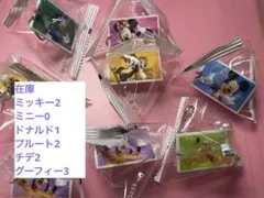 ディズニー キーチェーン チケット キーホルダー ミッキー ミニー ドナルド