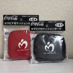 Mrs. GREEN APPLE Coca-Cola カラビナ付クッションポーチ