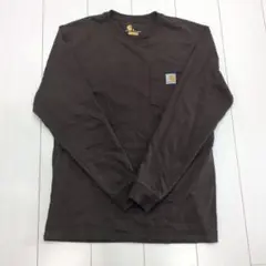 carhartt ブラウン ロングtシャツ Sサイズ