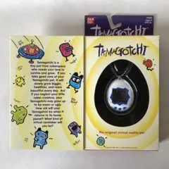 BANDAI　初代　たまごっち　逆輸入版　白　青