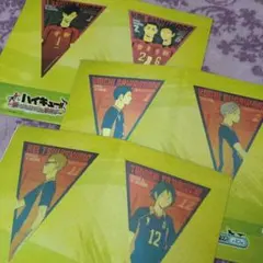 ハイキュー　フラッグステッカーセット