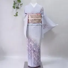 misrさま専用⭐︎訪問着フルセット335 ▪︎ 辻が花　翠山工房　入学式　お宮参のサムネイル