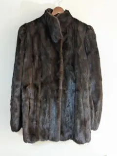 カ*ウ様 ト2407⑩-1416 ピエールバルマン　ブラックグラマミンクコート カ*ウ様 ト2407⑩-1416 ピエールバルマン ブラックグラマミンク