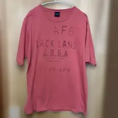 RAG MACHINE（ラグマシーン）ダメージ加工ロゴTシャツ　Lのサムネイル