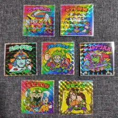 ロッテ　ヘッドだらけのビックリマン シール　7枚まとめ売り