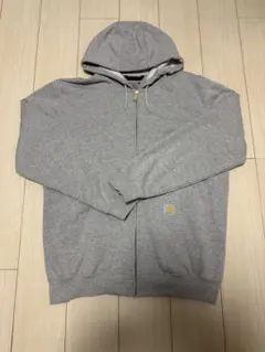 Carhartt ジップアップパーカー グレー ルーズフィットのサムネイル