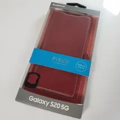 Galaxy S20 5G 手帳型ケース レッド 464