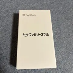 SoftBank あんしんファミリースマホ　ホワイト