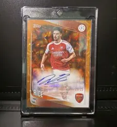 Declan Rice Topps 直筆サインカード 25枚限定
