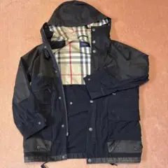 BURBERRY LONDON ブラック マウンテンパーカー