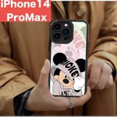 iphone 14 Pro Max ケース 漫画 キャラクター ストラップホール