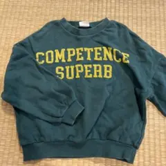 BREEZE トレーナー 120cm ダークグリーン