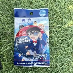 ユニバ　USJ 缶バッジ　コナン