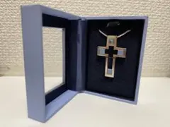 WEDGWOOD クロス型ネックレス◆ジャスパー