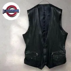 レザー ベスト
