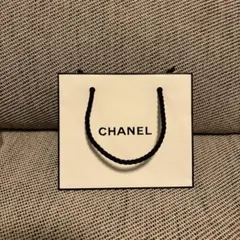 CHANEL ショップ袋 小型 ホワイト
