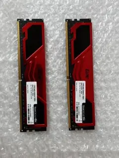 メモリー ELITE PLUS DDR4 3200MHz 8GB 2枚セット ELITE PLUS DDR4 DESKTOP MEMORY BLACK 8GB(1x8GB) 3200MHz CL22