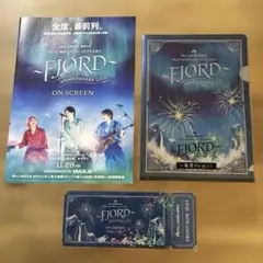 FJORD クリアファイル　チラシ　入場者特典　セット