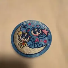 ナルミヤキャラクターズ 刺繍缶バッジつき Biscuit エンジェルブルー