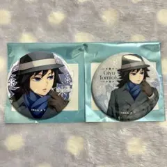 鬼滅の刃 ufotable AGF 2025 ホログラム缶バッジ 冨岡義勇