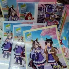 ウマ娘　ファミマクリアファイル