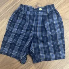 チェック柄ボトム　フォーマル