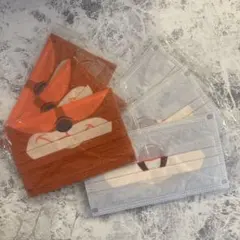 ズートピア　ニック子供用×3　ジュディ大人用×3　マスク 6枚セット