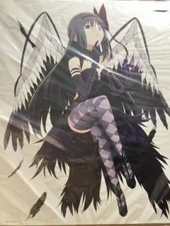 魔法少女まどか☆マギカ 悪魔ほむら キャンバスアート　アニプレックス　イラスト まどマギ 魔法少女まどか☆マギカ 悪魔ほむら 暁美ほむら キャンバス