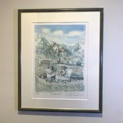 内田新哉 すばこ 143/300 直筆サイン入り リトグラフ 内田新哉 すばこ 143/300 直筆サイン入り リトグラフ 内田新哉 す