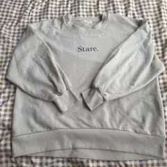 samansaMos2 ベージュ スウェット トレーナー