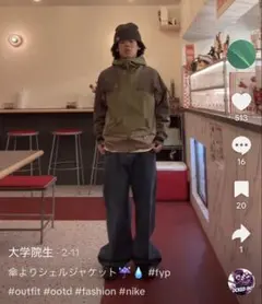 Nike ACG Storm-FIT Cascade Rain オリーブグリーン