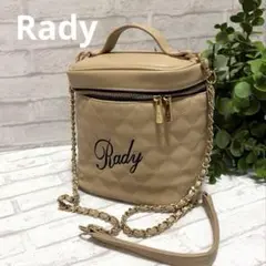 本日発送⭐︎Rady キルティング バニティバッグ ショルダー ベージュのサムネイル